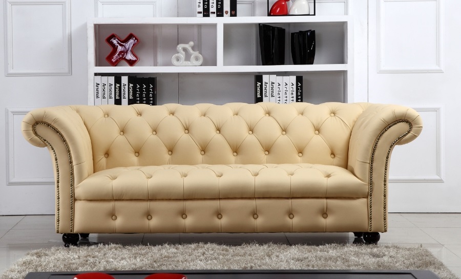 Oak Flower B - Leather Sofa Lounge